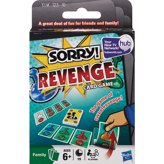 slide 1 of 1, Hasbro Sorry Revenge Card Game, 1 ct