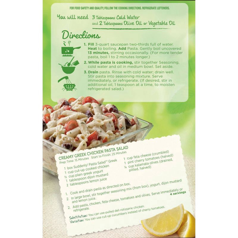 slide 2 of 4, Suddenly! Greek Pasta Salad 7.5 oz, 7.5 oz