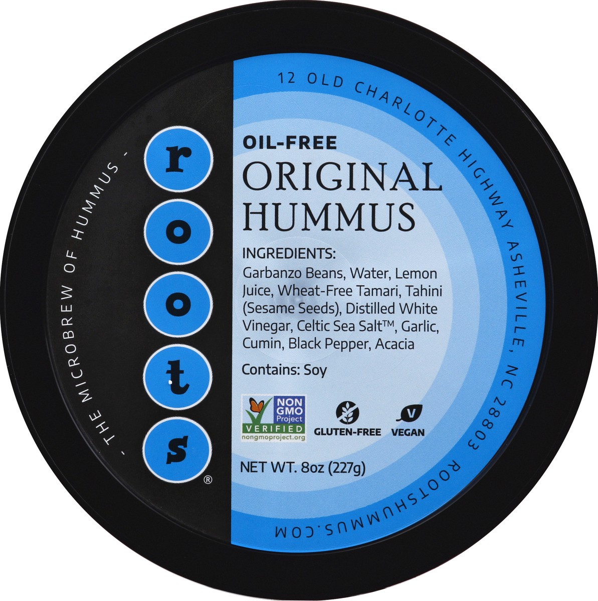 slide 2 of 6, Roots Oil Free Original Hummus, 8 oz