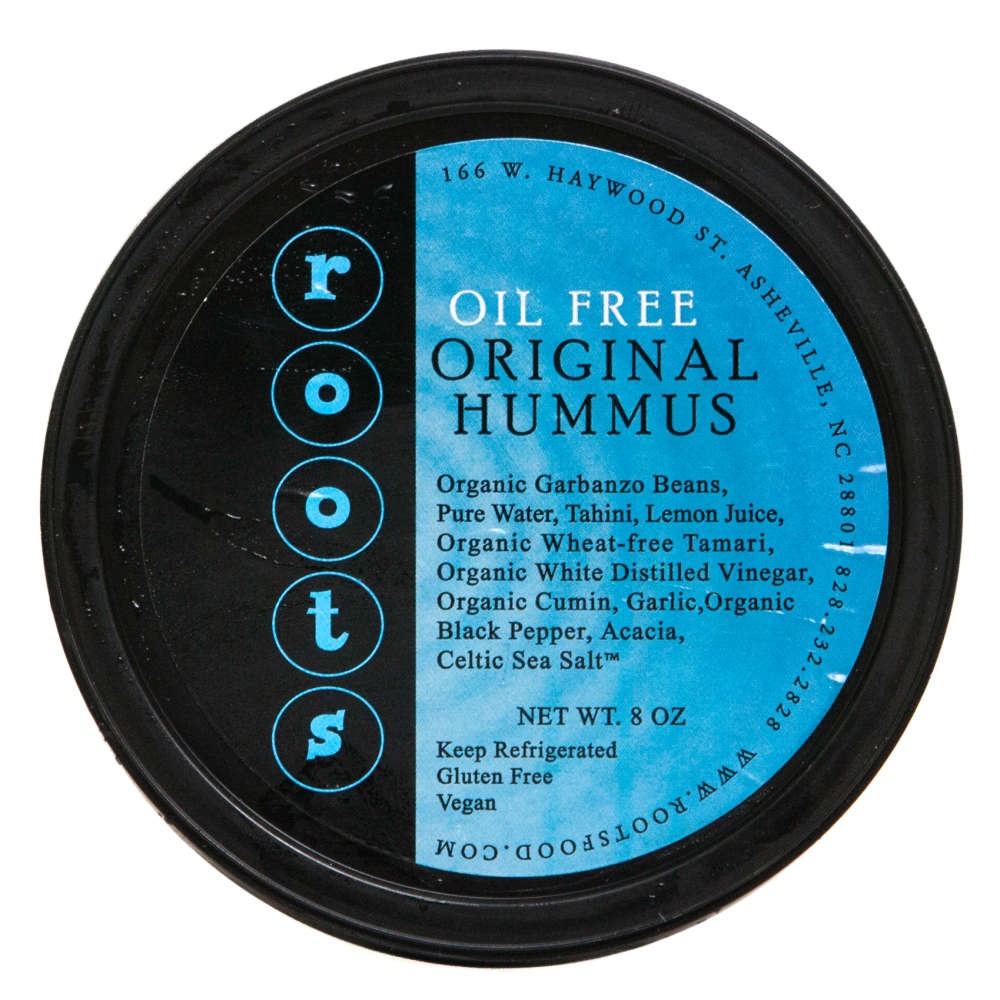 slide 1 of 6, Roots Oil Free Original Hummus, 8 oz