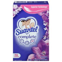 Suavitel Complete Lavender Fabric Conditioner, 70 Count