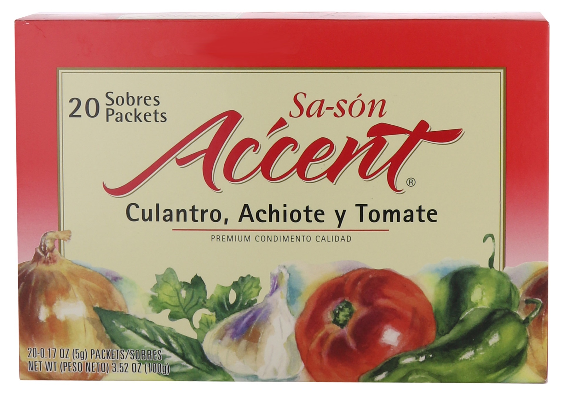 slide 1 of 1, Accent Sazon Cul Y Tomat, 3.52 oz