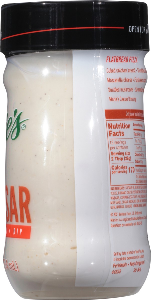 slide 8 of 9, Marie's All Natural Caesar Dressing, 12 oz