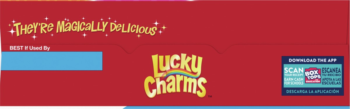 slide 8 of 8, Lucky Charms Gluten Free Cereal with Marshmallows, Kids Breakfast Cereal, Made with Whole Grain, Giant Size, 26.1 oz, 26.1 oz