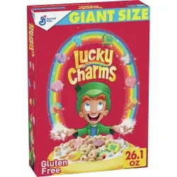 Lucky Charms, Marshmallow Cereal with Unicorns, Gluten Free