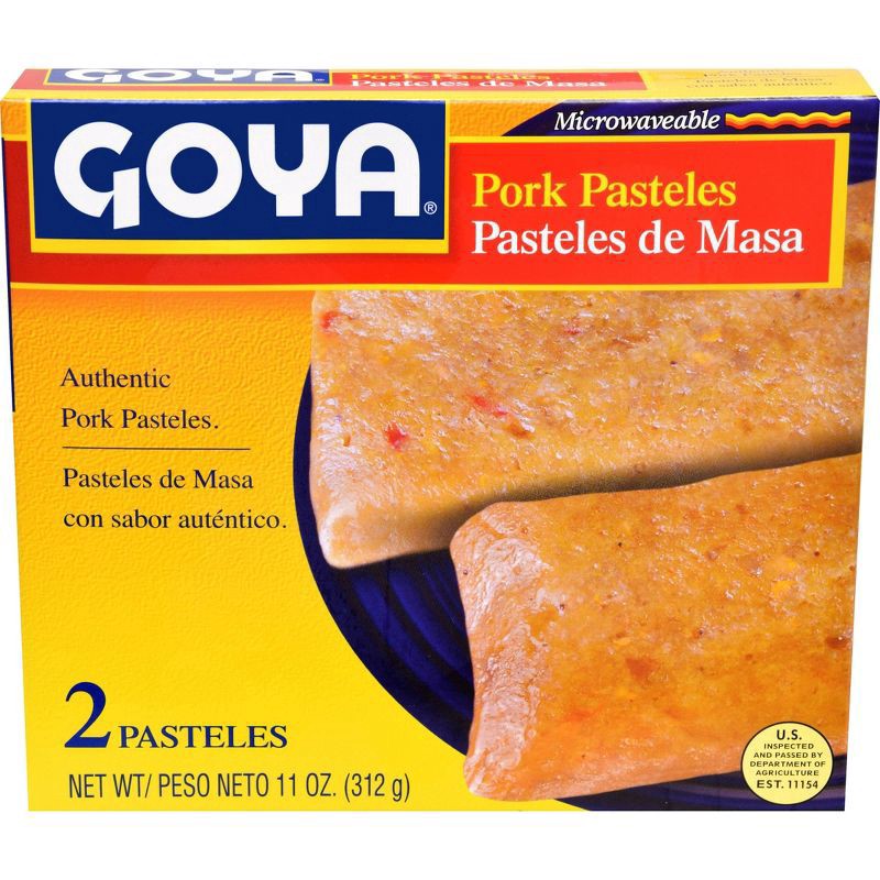 slide 1 of 4, Goya Frozen Pork Pasteles - 2ct/11oz, 2 ct; 11 oz