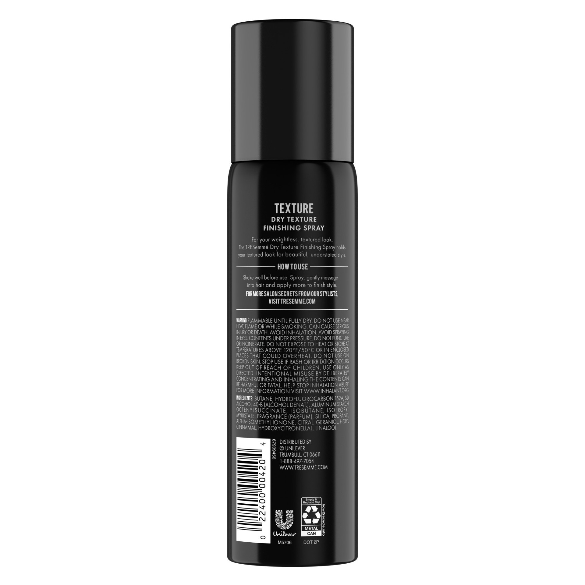 slide 3 of 4, TRESemmé Finishing Spray Dry Texturizing Finishing Spray, 5 oz, 5 oz