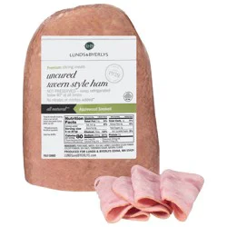 Lunds & Byerlys L&b Uncured Tavern Style Ham