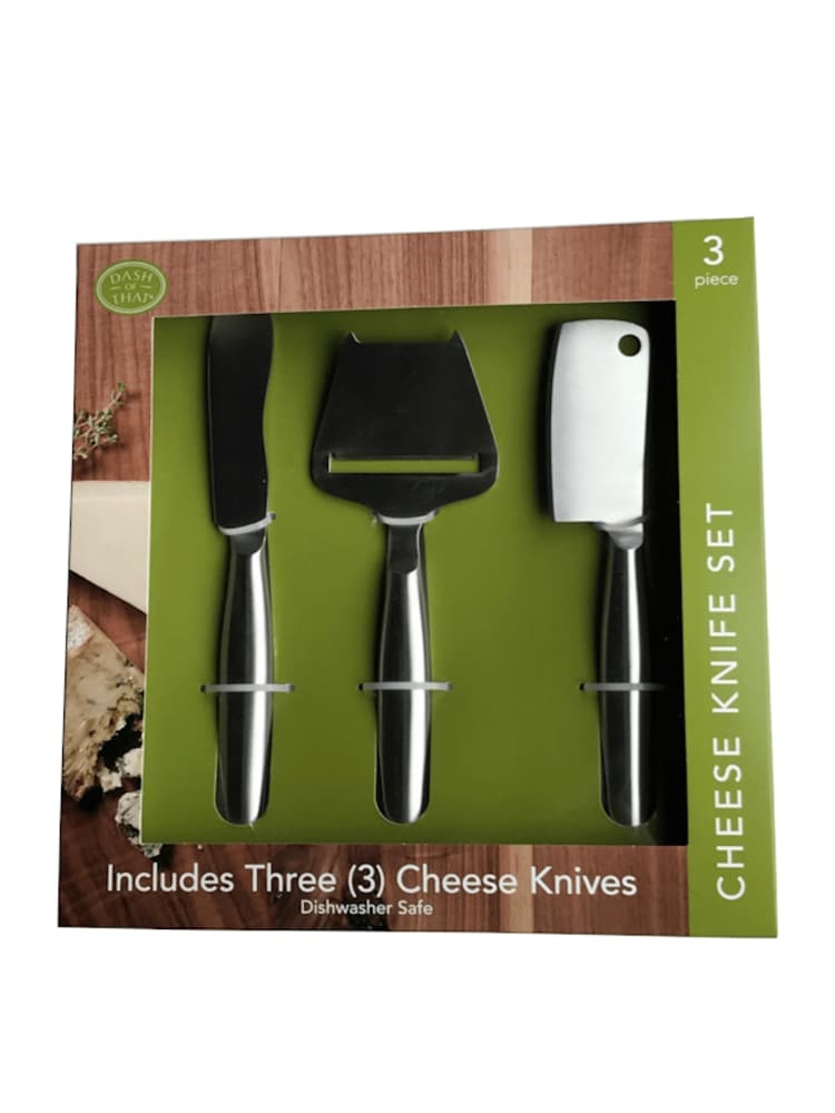 slide 1 of 1, Dash of That Cheese Knife Set, 3 ct