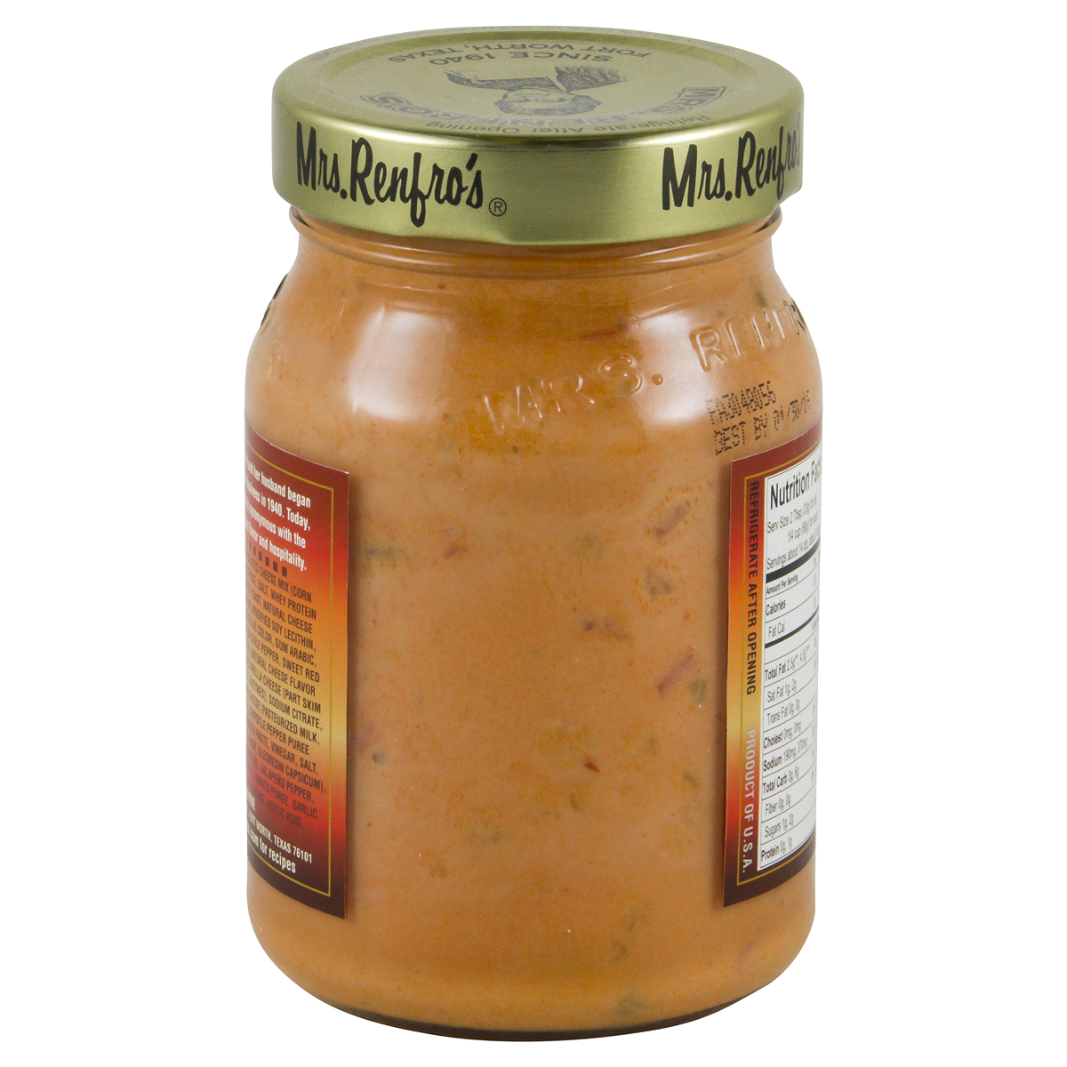 slide 3 of 4, Mrs. Renfro's Gourmet Foods Nacho Cheese Sauce With Chipotle Medium Hot, 16 oz