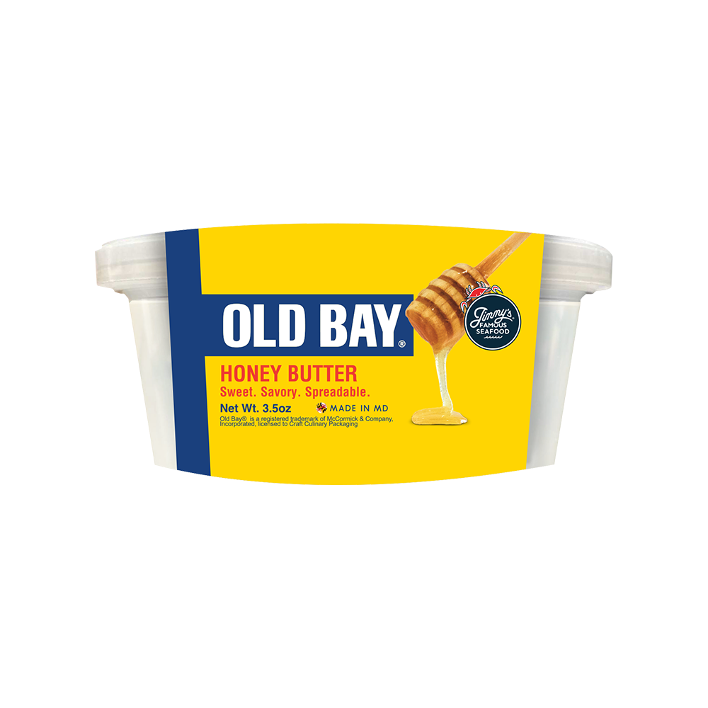 slide 5 of 5, Old Bay® Honey Butter, 3.5 oz
