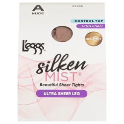 L'eggs Silken Mist Nude Ultra Sheer Leg Beautiful Sheer Tights A 1 ea