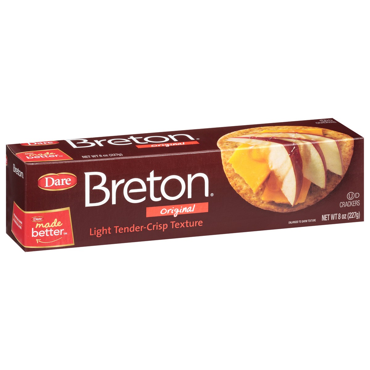 slide 6 of 9, Dare Breton Original Thin Crackers, 8 oz