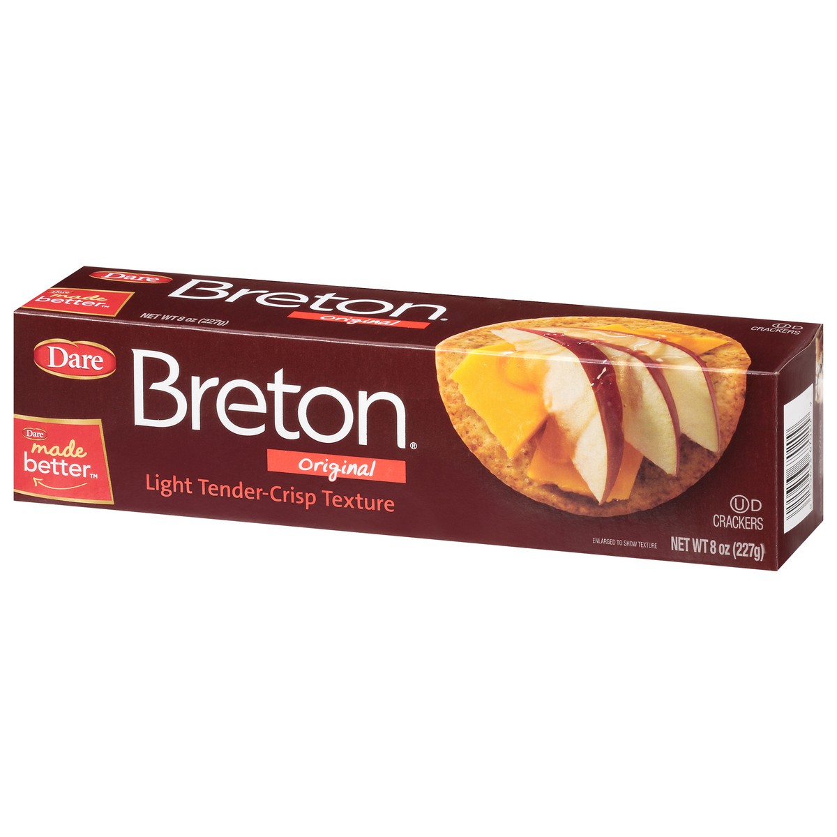 slide 7 of 9, Dare Breton Original Thin Crackers, 8 oz