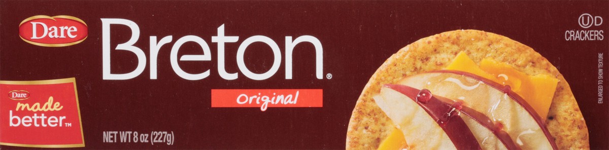 slide 2 of 9, Dare Breton Original Thin Crackers, 8 oz