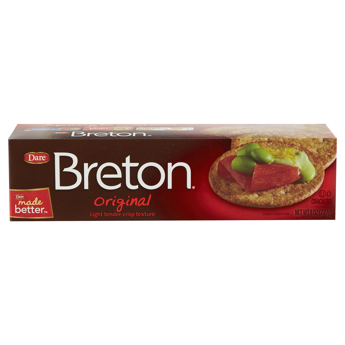 slide 1 of 6, Breton Thin Crackers - Original Flavor, 8 oz