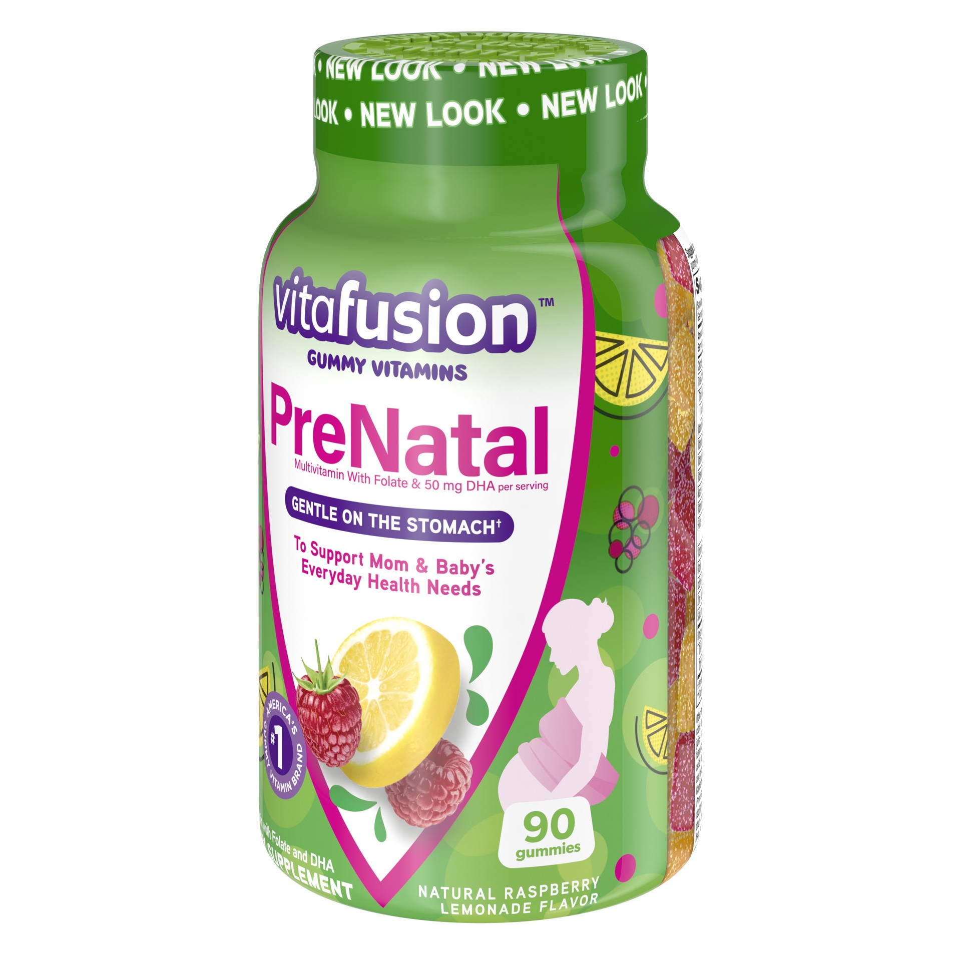slide 5 of 5, vitafusion Prenatal Gummy Vitamins, 90 Count (Packaging May Vary), 