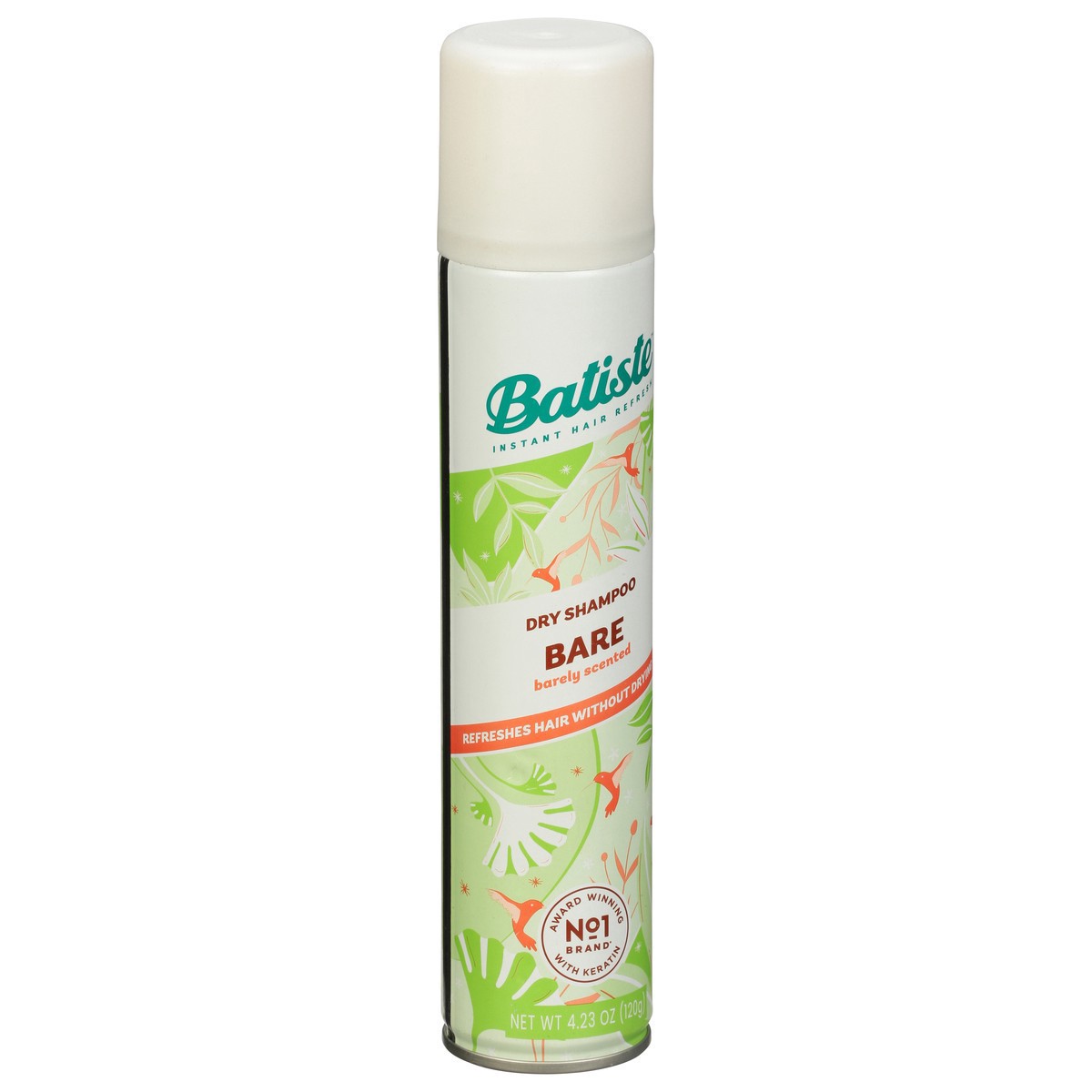 slide 2 of 9, Batiste Dry Shampoo, Bare Fragrance, 4.23 oz, 6.73 fl oz