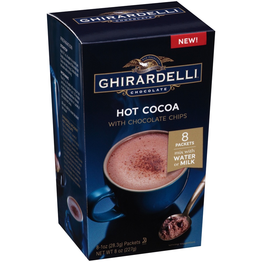 slide 2 of 8, Ghirardelli Rich Chocolate Instant Cocoa, 8 ct