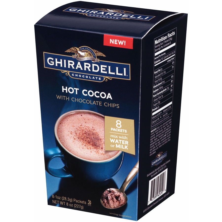 slide 3 of 8, Ghirardelli Rich Chocolate Instant Cocoa, 8 ct
