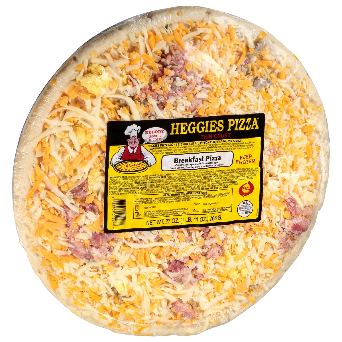 Heggies Pizza 27 oz | Shipt