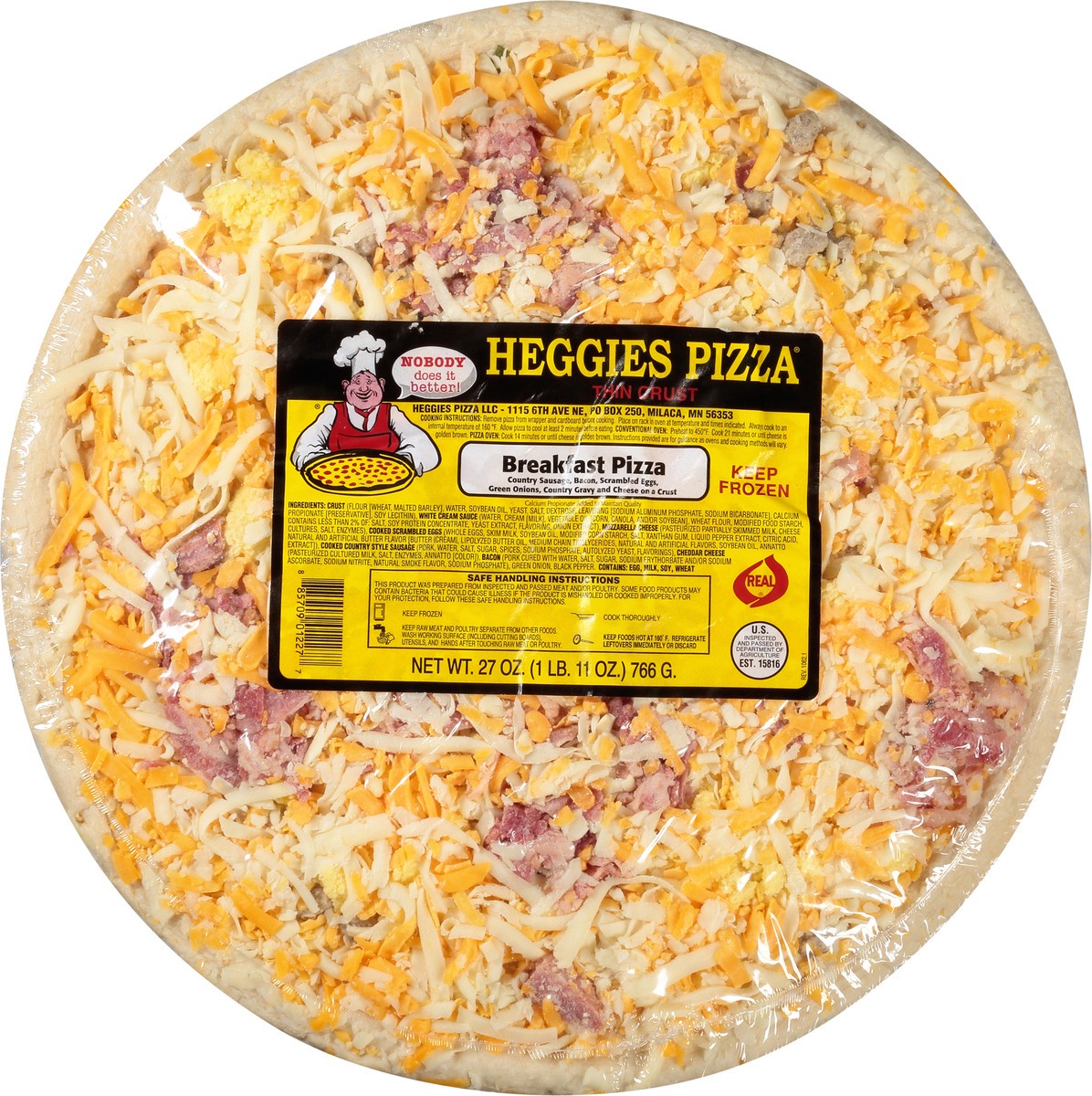 slide 5 of 9, Heggies Pizza, 27 oz