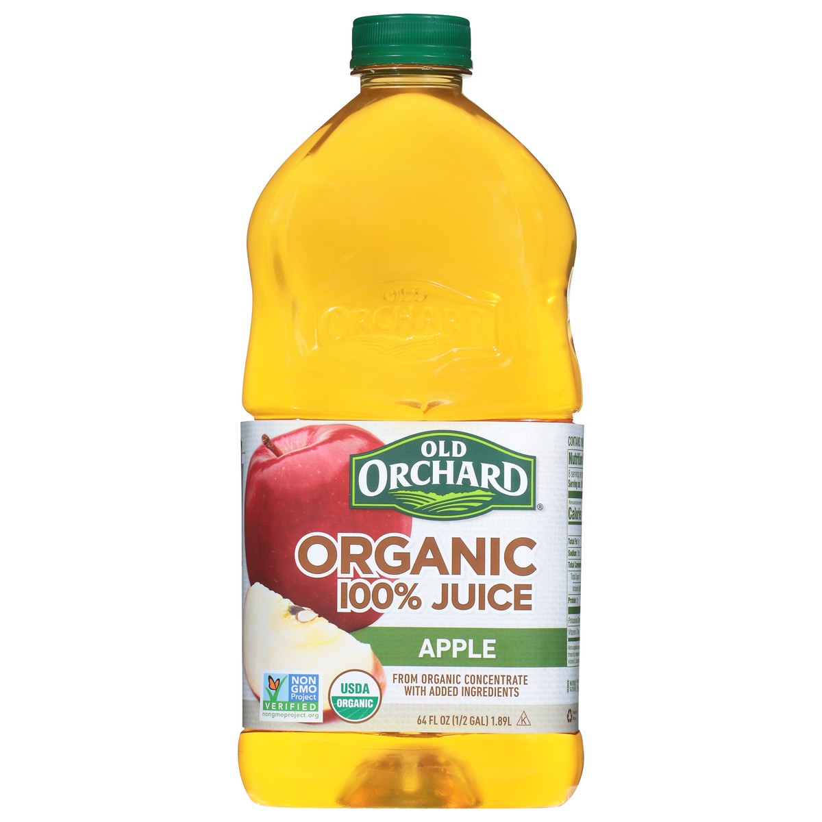 slide 1 of 13, Old Orchard Organic 100% Apple Juice - 64 fl oz, 64 fl oz