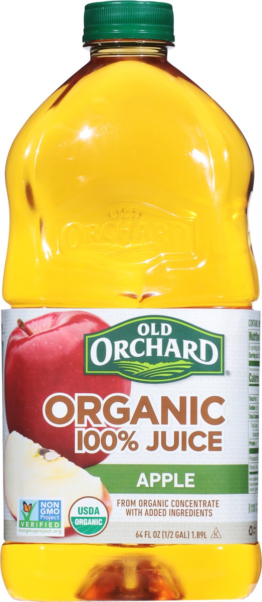 slide 11 of 13, Old Orchard Organic 100% Apple Juice - 64 fl oz, 64 fl oz