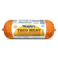 Wamplers All Natural Mild Pork Taco Meat