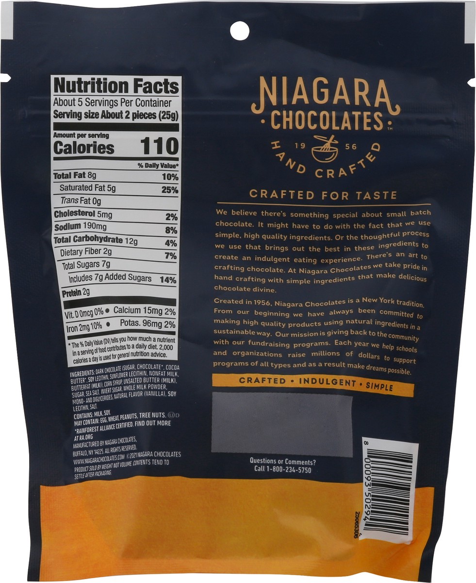 slide 8 of 9, Niagara Chocolates Sea Salt Caramel Cups 4.5 oz, 4.5 oz