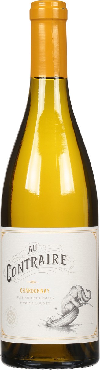 slide 5 of 7, Au Contraire Chardonnay - Russian River Valley, 750ml, 750 ml