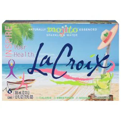 La Croix Mojito Essenced Sparkling Water - 6 x 12 fl oz Cans