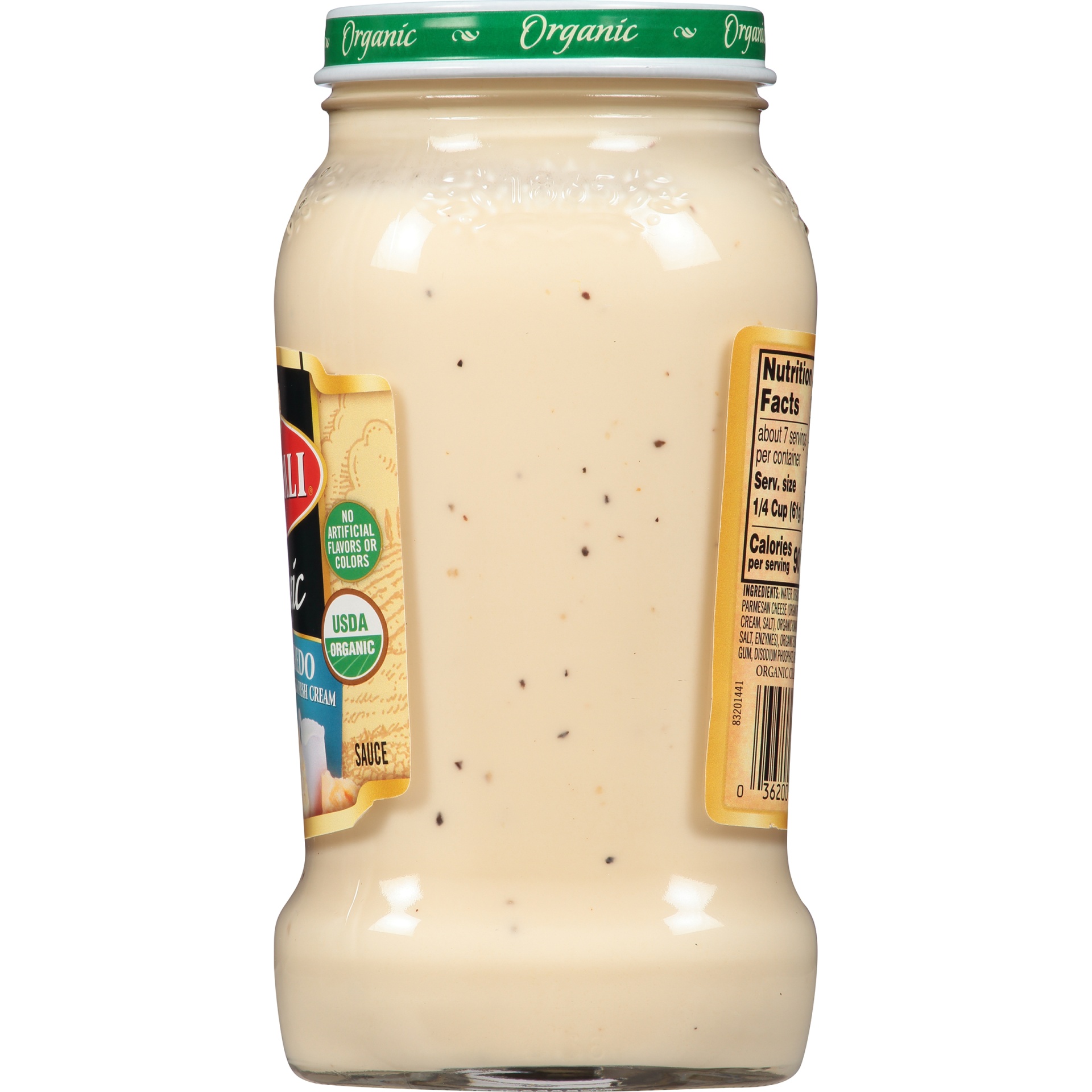 slide 6 of 8, Bertolli Organic Creamy Alfredo Sauce with Aged Parmesan Cheese, 15 oz