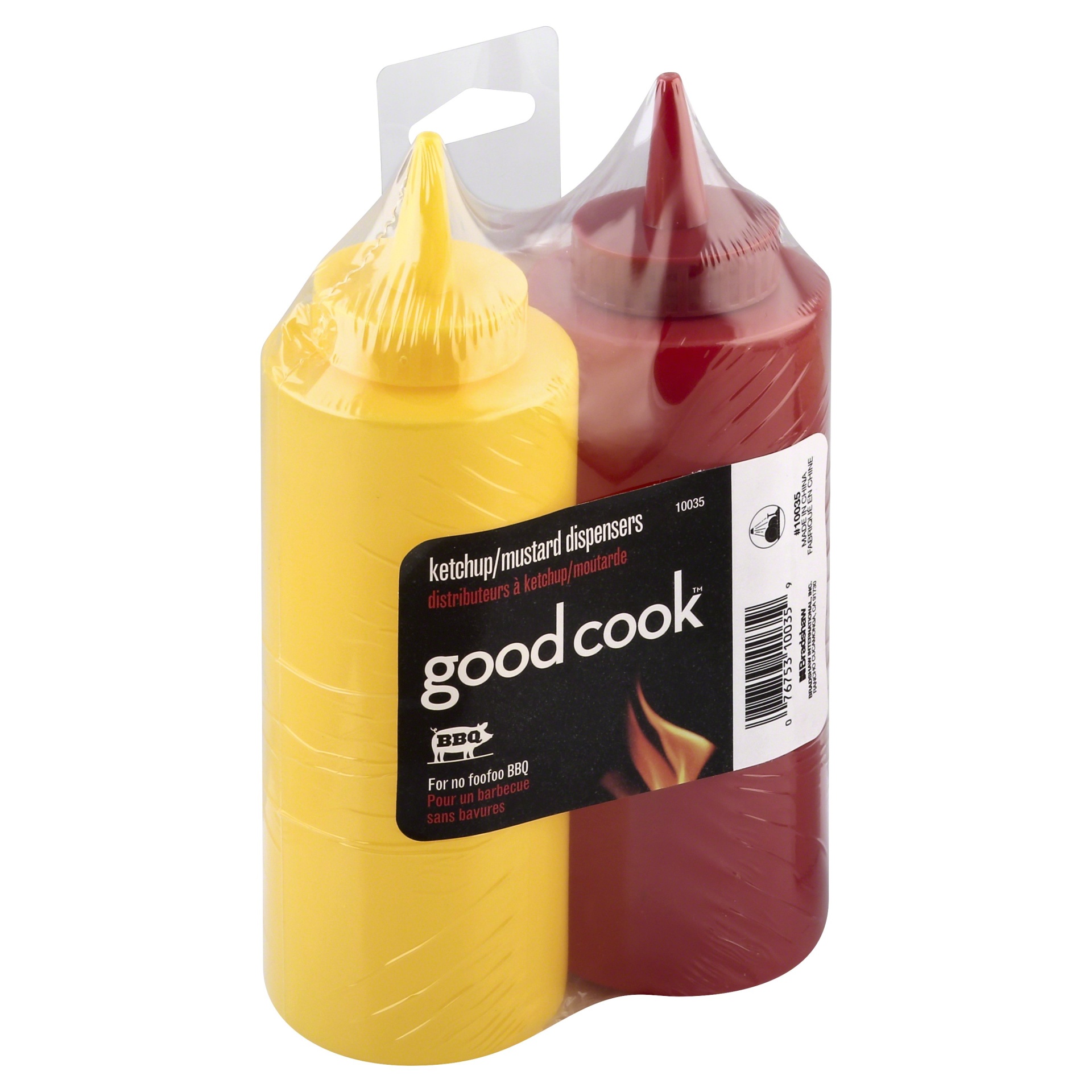 slide 1 of 2, Good Cook Ketchup Mustard Dipnser, 1 ct