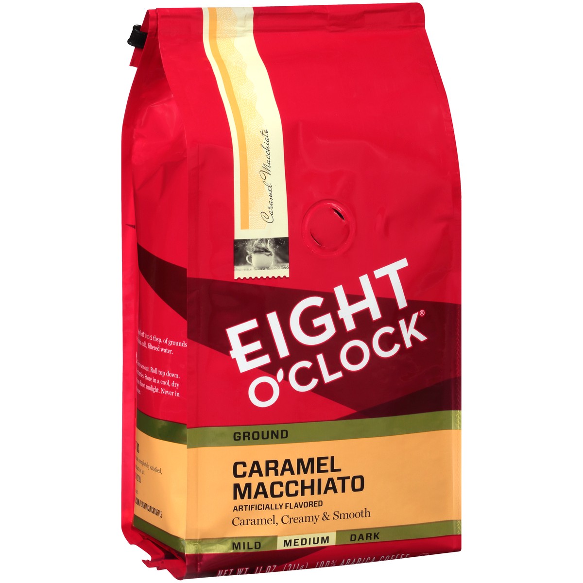 slide 5 of 8, Eight O'Clock Coffee Caramel Macchiato Medium Roast Ground Coffee 11 oz, 11 oz