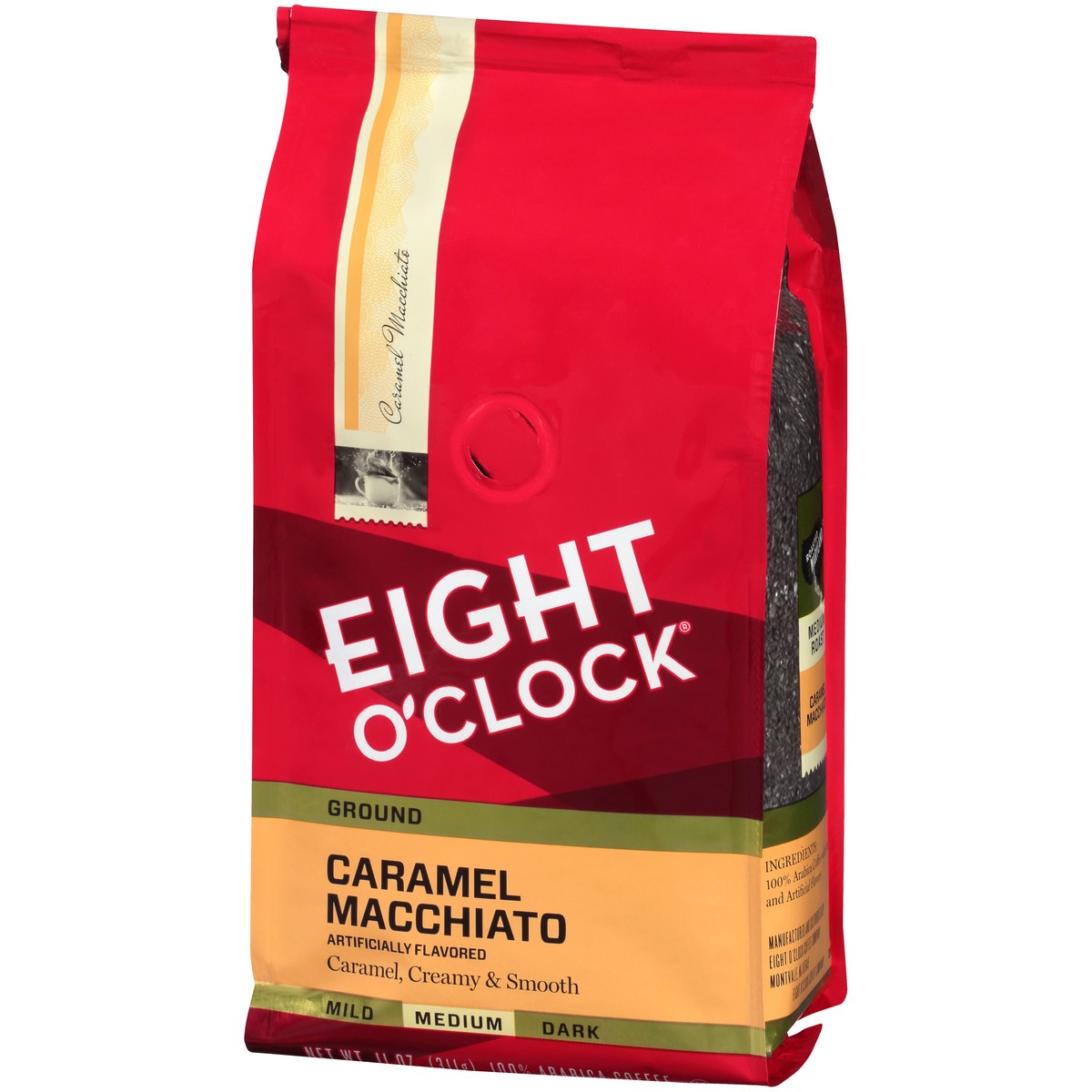 slide 3 of 8, Eight O'Clock Coffee Caramel Macchiato Medium Roast Ground Coffee - 11 oz, 11 oz