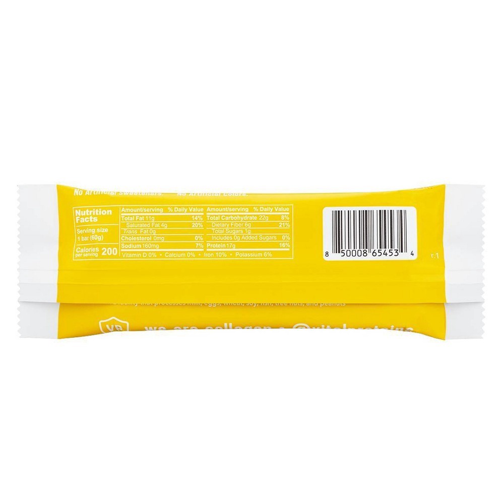 slide 2 of 3, Vital Proteins Collagen Bar, Lemon Vanilla 12-1.8 Oz Bars, 2.1 oz