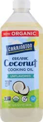 Carrington Farms Organic Coconut Unflavored Cooking Oil - 32 fl oz