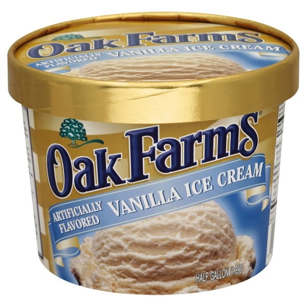 slide 1 of 1, Oak Farms Vanilla, 128 gal