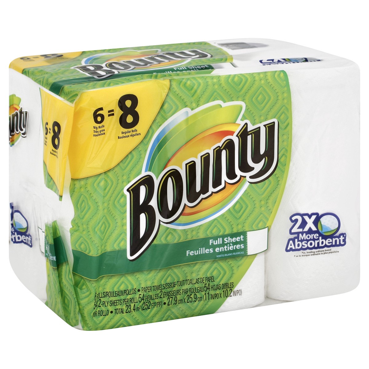 slide 1 of 16, Bounty Paper Towels 6 ea, 6 ct