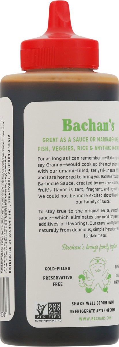 slide 9 of 9, Bachan's Japanese Yuzu Barbecue Sauce 17 oz, 17 oz