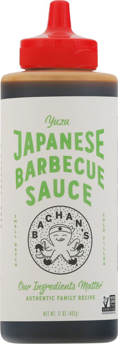 slide 7 of 9, Bachan's Japanese Yuzu Barbecue Sauce 17 oz, 17 oz