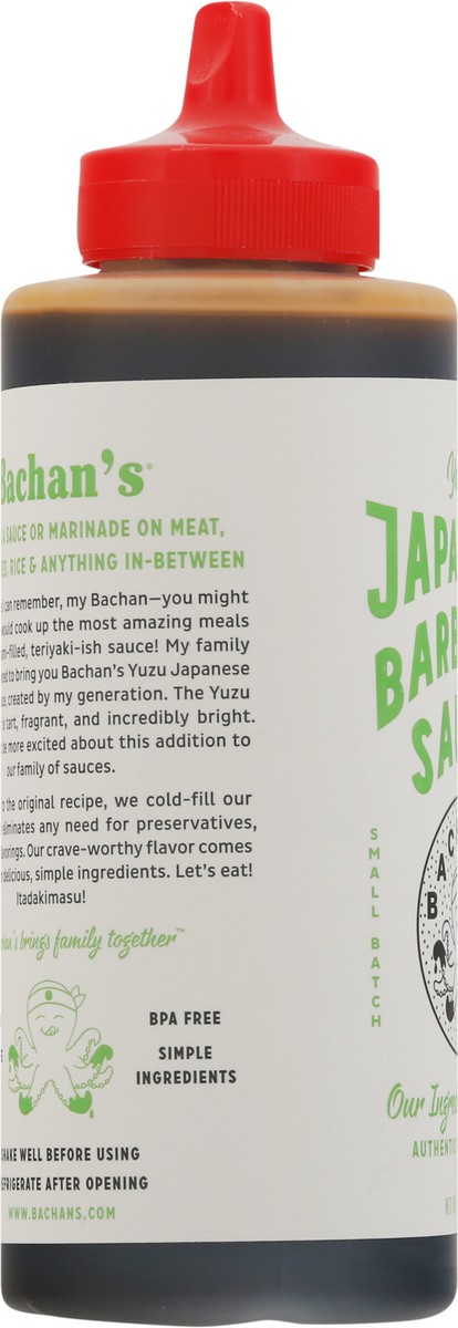 slide 8 of 9, Bachan's Japanese Yuzu Barbecue Sauce 17 oz, 17 oz