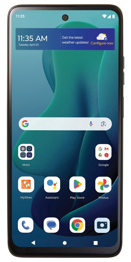 slide 1 of 4, Simple Mobile Moto G 5G Prepaid Smartphone - Gray, 1 ct