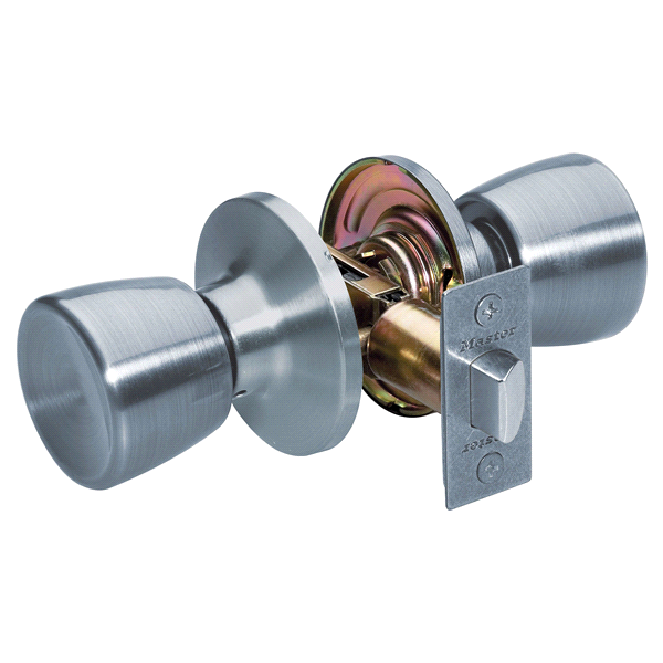 slide 1 of 1, Master Lock Satin Nickel Tulip Knob TUO0415, 1 ct