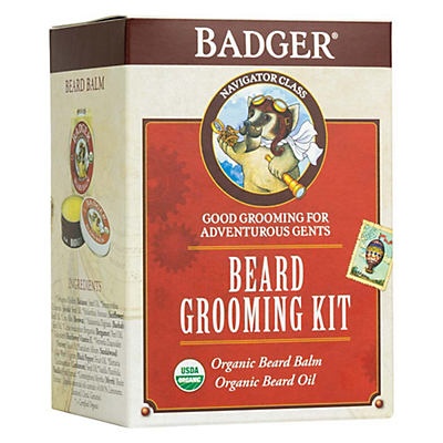 slide 1 of 1, Badger Beard Grooming Kit, 1 ct
