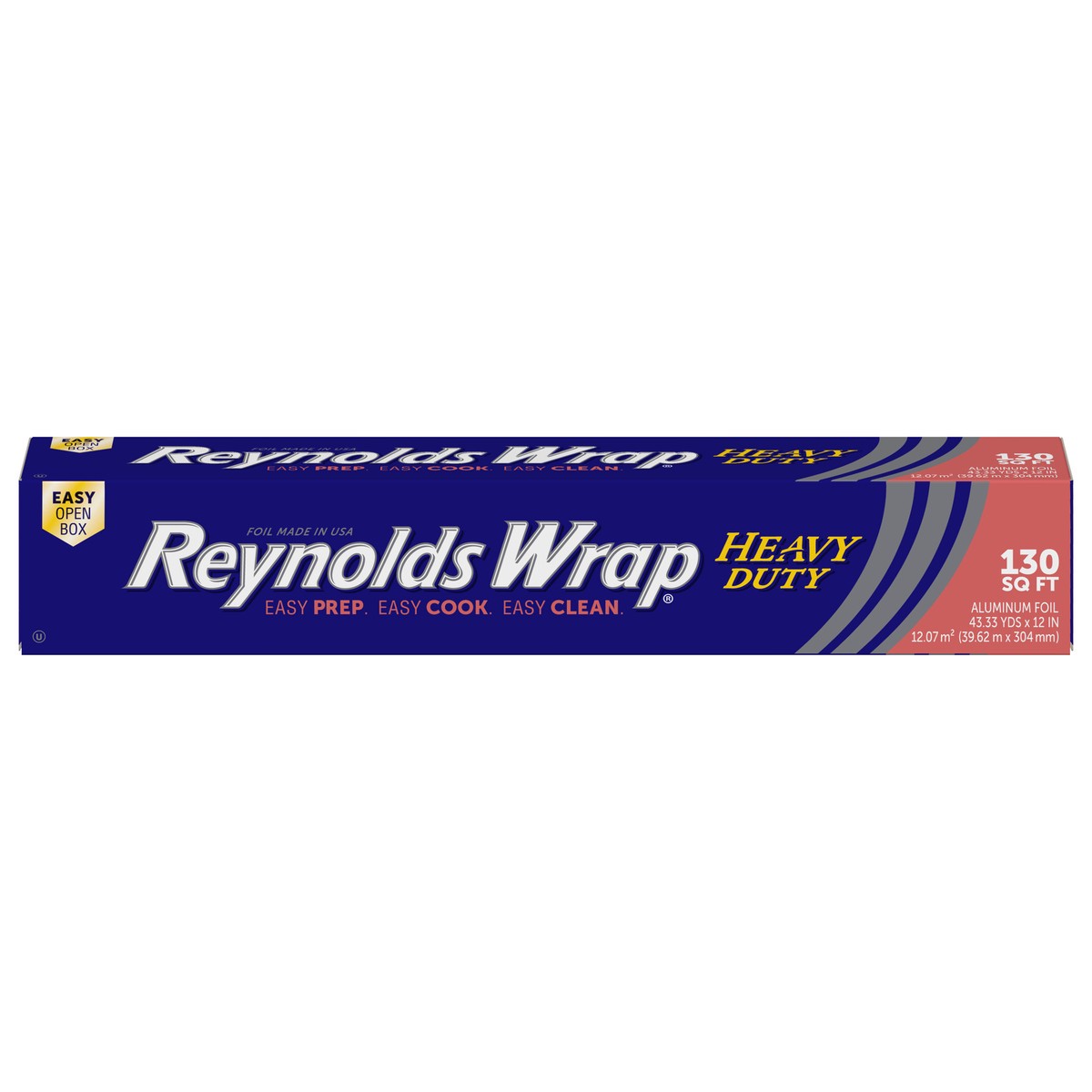 slide 12 of 12, Reynolds Wrap 130 Square Feet Heavy Duty Aluminum Foil 1 ea, 1 ct