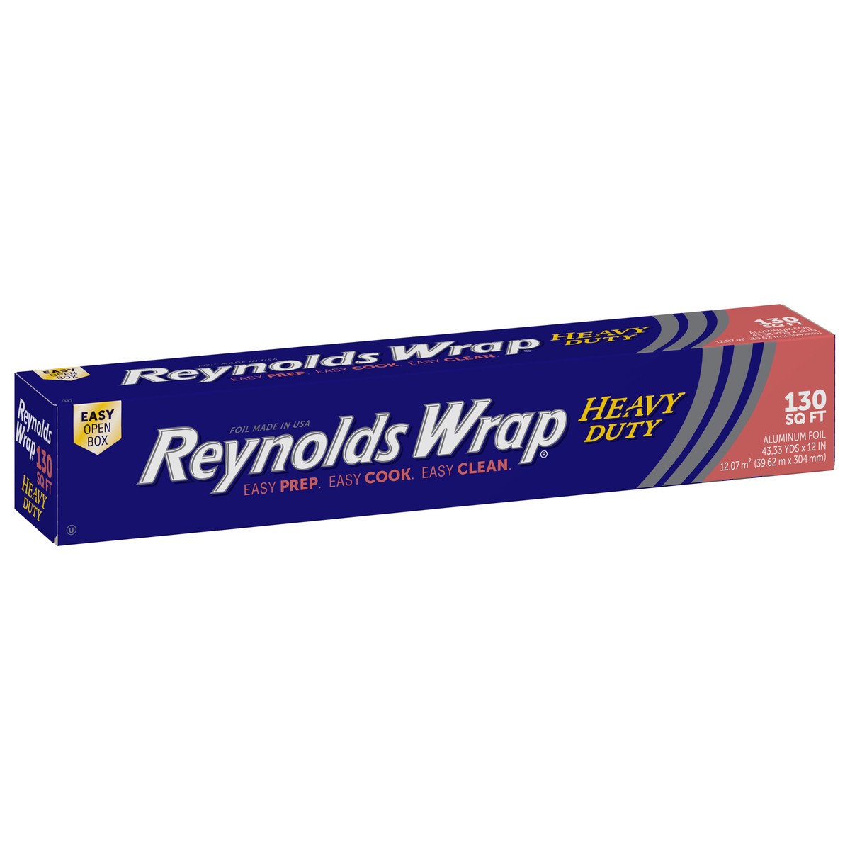 slide 9 of 12, Reynolds Wrap 130 Square Feet Heavy Duty Aluminum Foil 1 ea, 1 ct
