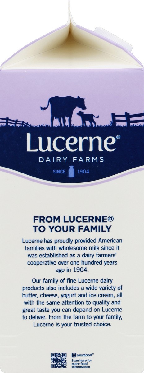 slide 3 of 7, Lucerne Dairy Farms Lucerne Half And Half Ultra Pasteurized Fat Free - 64 Fl. Oz., 64 fl oz