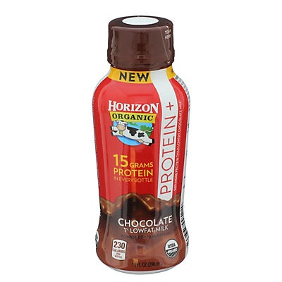 slide 1 of 1, Horizon Organic High Protein Chocolate Low Fat Milk, 10 fl oz